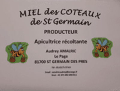 Logo de Miel des Coteaux de Saint Germain des Près