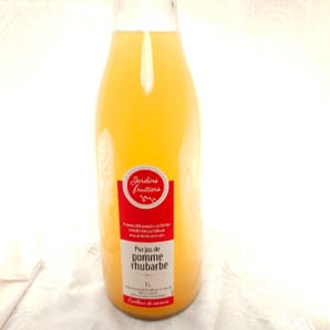 Jus Pomme-Rhubarbe - Bouteille